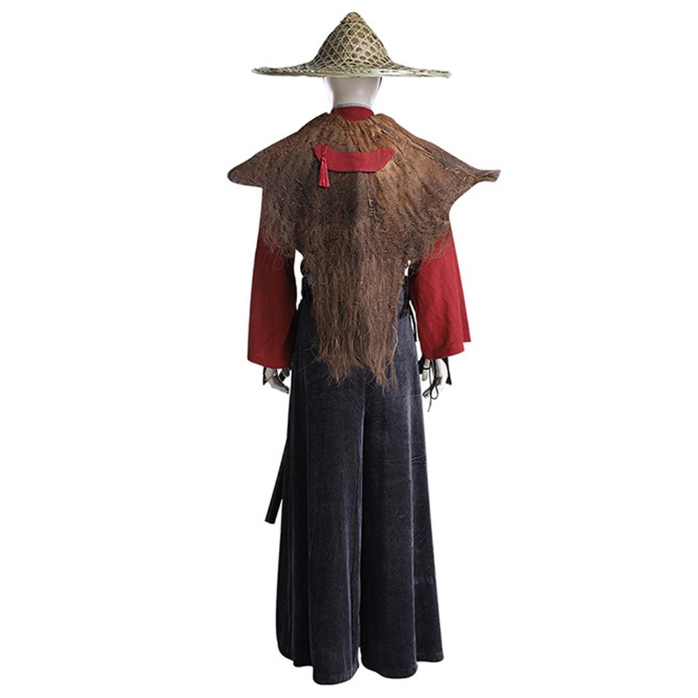 Costume de carnaval d'Halloween de Jin Sakai de Ghost of Tsushima, tenue de guerriers samouraïs du Japon, costume de cosplay