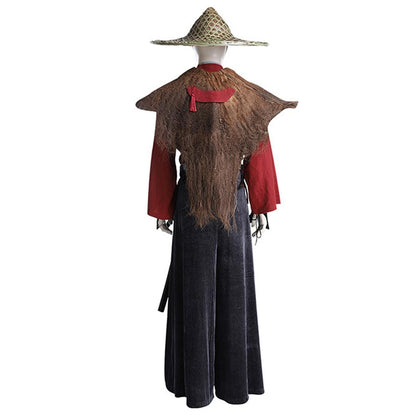 Costume de carnaval d'Halloween de Jin Sakai de Ghost of Tsushima, tenue de guerriers samouraïs du Japon, costume de cosplay