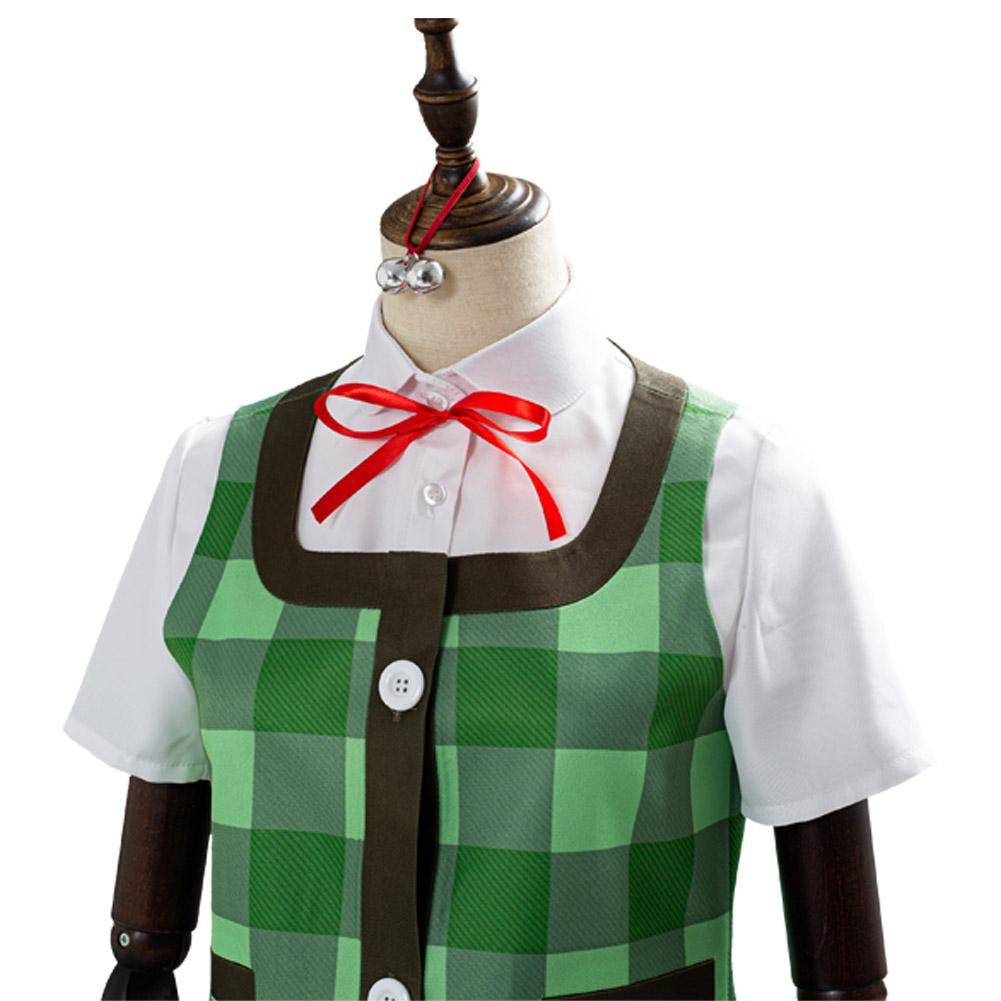 Spiel Animal Crossing Isabelle Halloween Frauen Uniform Outfits Cosplay Kostüm