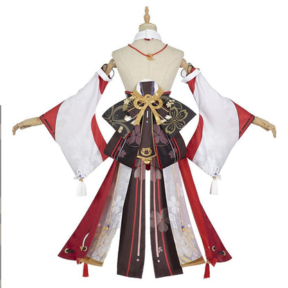 Genshin Impact Yae Miko Outfits Halloween Karneval Anzug Cosplay Kostüm