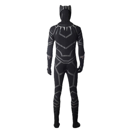 Costume da Pantera Nera per adulti, vestito di Halloween 