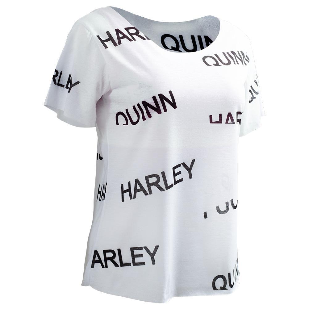 Harley Quinn weißes T-Shirt birds of prey Frauen Mädchen Cosplay Kostüm