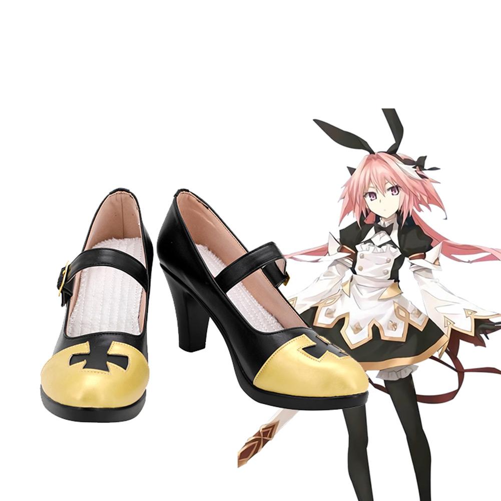 Fate/Grand Order Astolfo Saber Boots Halloween Kostüm Zubehör Maßgeschneiderte Cosplay Schuhe