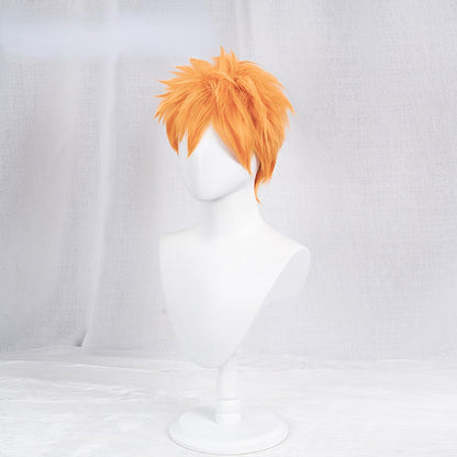 Bleach Kurosaki Ichigo Gelbe kurze Cosplay Perücke