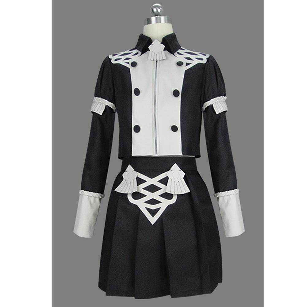 Jeu Fire Emblem 3 Three Houses Heroes Byleth Femmes Uniforme Tenue Halloween Carnaval Costume Cosplay Costume