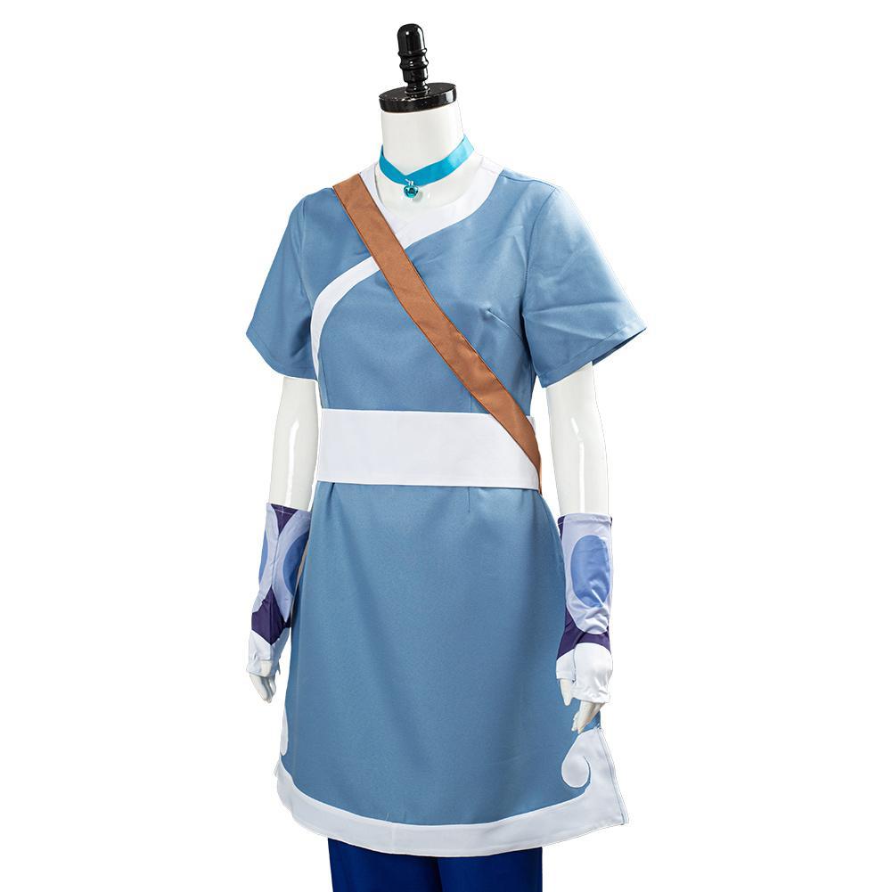 Avatar Der letzte Airbender Katara Cosplay Kostüm