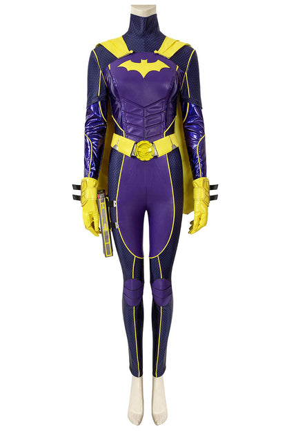 Gotham Knights Batgirl Cosplay Kostüme Lila Anzug für Frauen