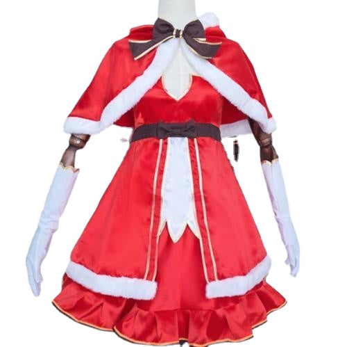 SAO Asuna Weihnachts Cosplay Kostüm Sword Art Online Asuna Kleid für Erwachsene