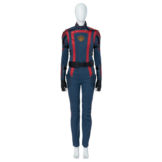 Guardians of the Galaxy 3 Blaue Uniform für Frauen Cosplay Kostüm