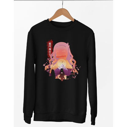 Nezuko Kamado Cosplay Pullover Hoodie Design