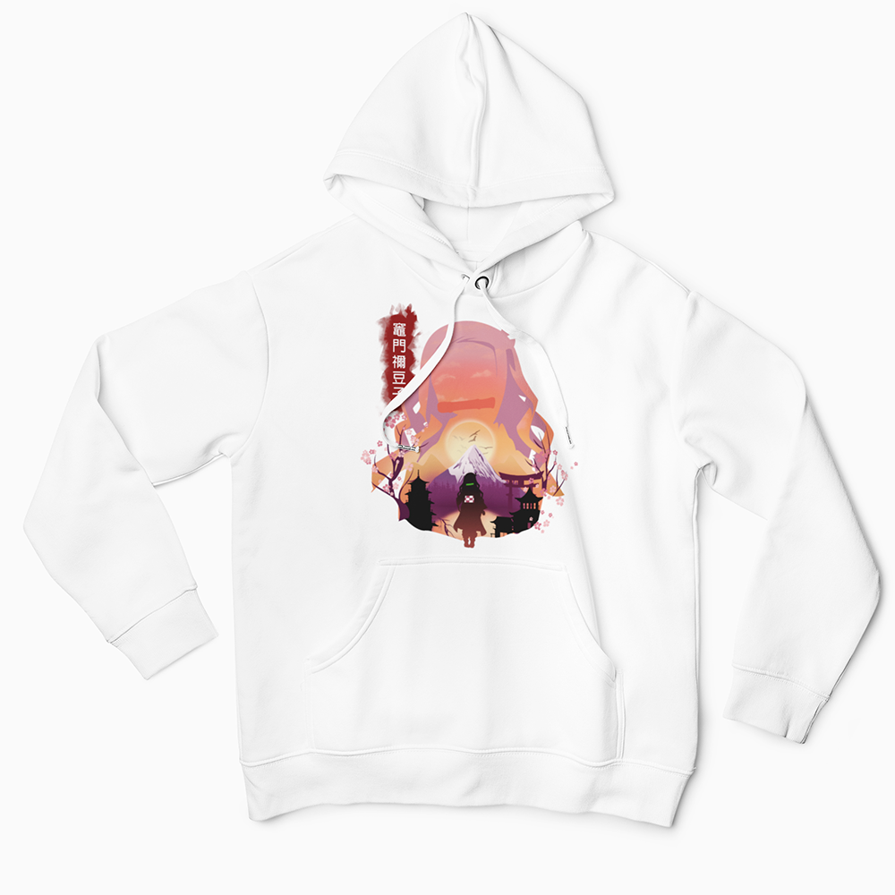 Nezuko Kamado Cosplay Pullover Hoodie Design