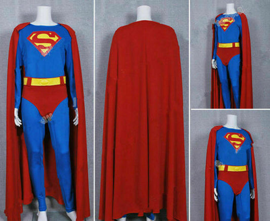 Smallville Superman Anzug Cosplay Kostüm